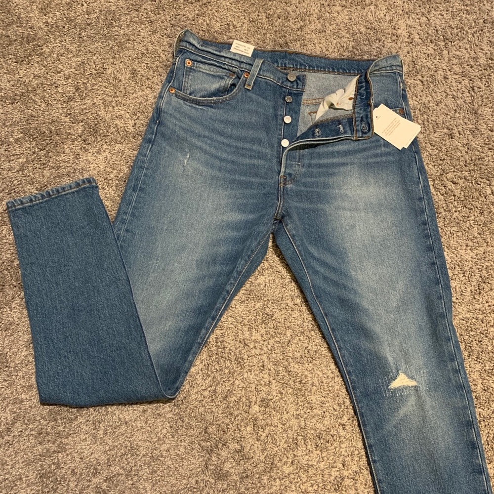 Levi’s 501 Stretch Skinny Jean NWT 30x30